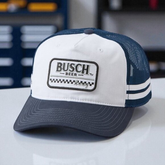 American Eagle Outfitters Other - NEW!!! AMERICAN EAGLE “BUSCH” BEER TRUCKER HAT - ONE SIZE